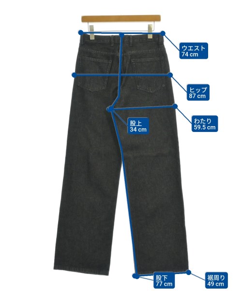 A.P.C.（アーペーセー）デニムパンツ 黒 サイズ:28(S位) メンズ/2200661454015