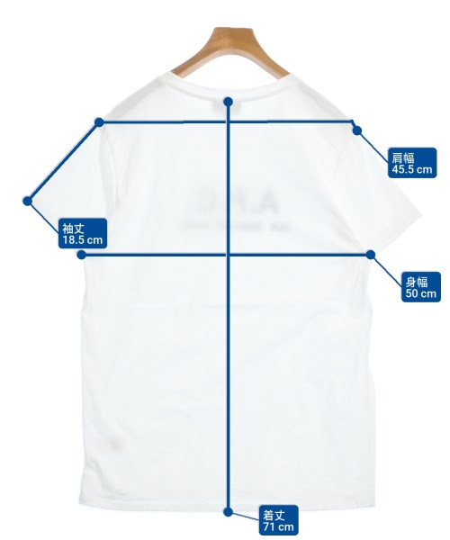 A.P.C.（アーペーセー）Tシャツ・カットソー 白 サイズ:XL メンズ/2200658814082