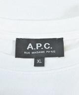A.P.C.（アーペーセー）Tシャツ・カットソー 白 サイズ:XL メンズ/2200658814082