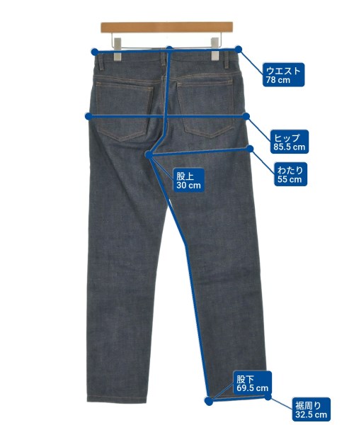 A.P.C.（アーペーセー）デニムパンツ 紺 サイズ:29(S位) メンズ/2200661887042