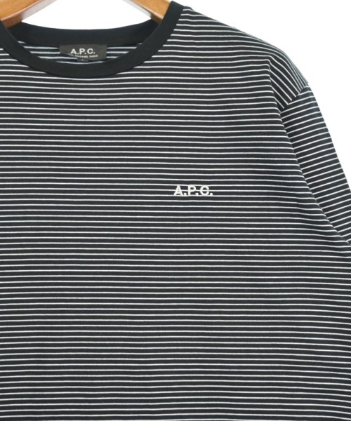 A.P.C.（アーペーセー）Tシャツ・カットソー 黒 サイズ:L メンズ/2200710815057
