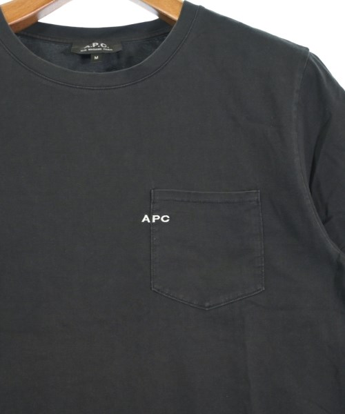 A.P.C.（アーペーセー）Tシャツ・カットソー 黒 サイズ:M メンズ/2200710859037