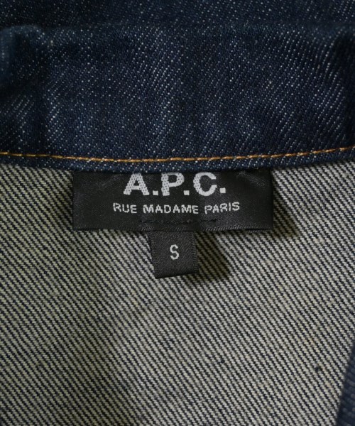 A.P.C.（アーペーセー）デニムジャケット 紺 サイズ:S メンズ/2200709244028