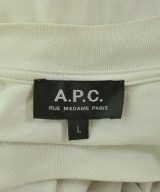 A.P.C.（アーペーセー）Tシャツ・カットソー 白 サイズ:L メンズ/2200711199064