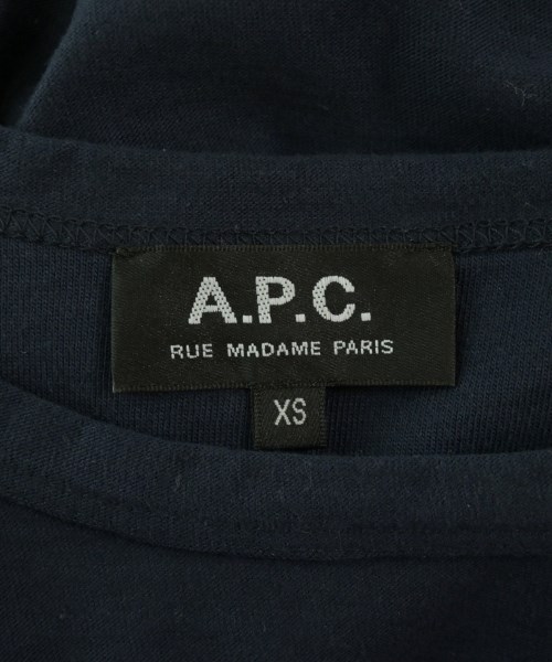 A.P.C.（アーペーセー）Tシャツ・カットソー 紺 サイズ:XS メンズ/2200711284036
