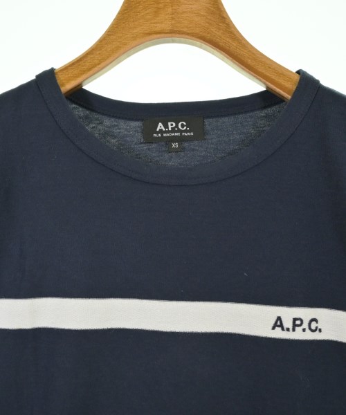 A.P.C.（アーペーセー）Tシャツ・カットソー 紺 サイズ:XS メンズ/2200711284036