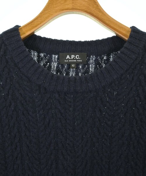 A.P.C.（アーペーセー）ニット・セーター 紺 サイズ:XS メンズ/2200711320055