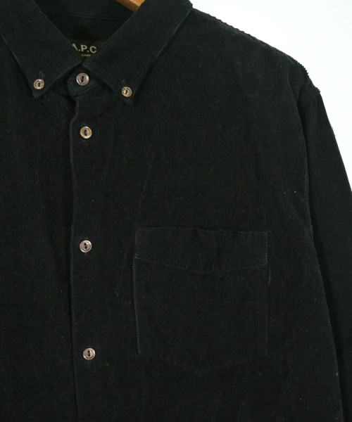A.P.C.（アーペーセー）カジュアルシャツ 黒 サイズ:L メンズ/2200711487024
