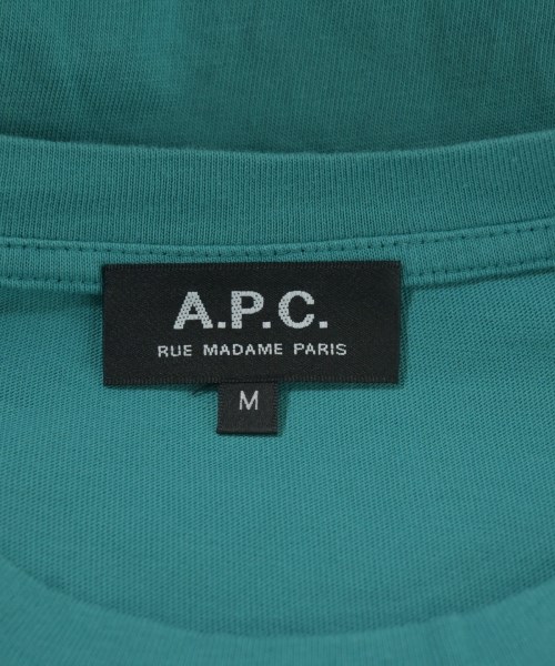 A.P.C.（アーペーセー）Tシャツ・カットソー 青 サイズ:M メンズ/2200711512047