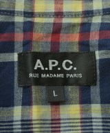 A.P.C.（アーペーセー）カジュアルシャツ 紺 サイズ:L メンズ/2200708476093
