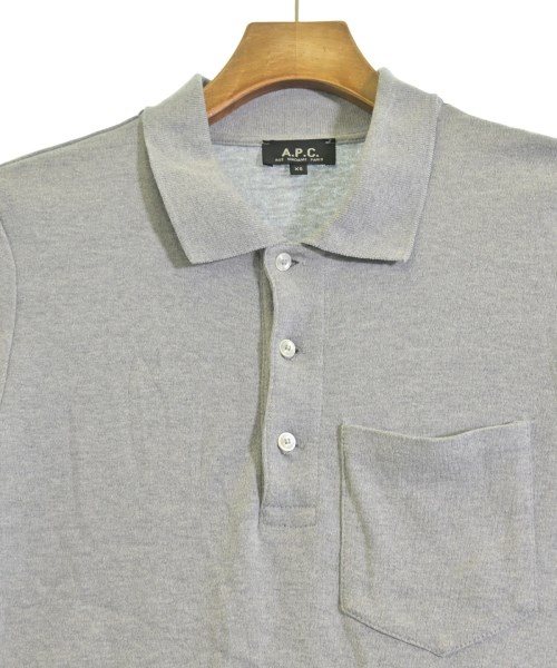 A.P.C.（アーペーセー）ポロシャツ グレー サイズ:XS メンズ/2200712899024