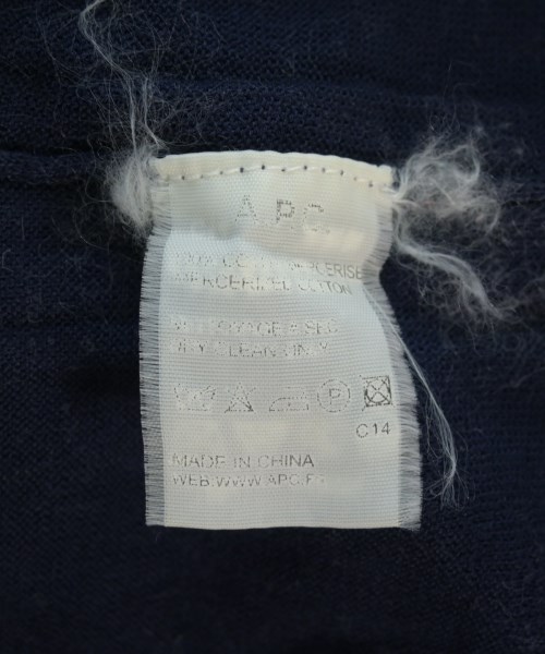 A.P.C.（アーペーセー）ニット・セーター 紺 サイズ:1(S位) メンズ/2200713025088