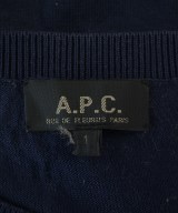 A.P.C.（アーペーセー）ニット・セーター 紺 サイズ:1(S位) メンズ/2200713025088