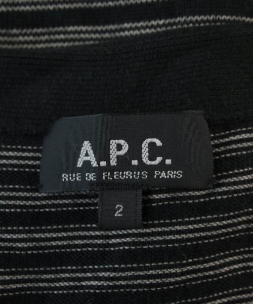 A.P.C.（アーペーセー）カーディガン 黒 サイズ:2(M位) メンズ/2200713025095