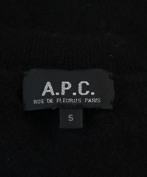 A.P.C.（アーペーセー）ニット・セーター 黒 サイズ:S メンズ/2200713025101