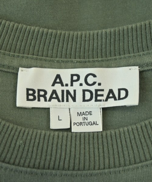 A.P.C.（アーペーセー）Tシャツ・カットソー 緑 サイズ:L メンズ/2200713092035