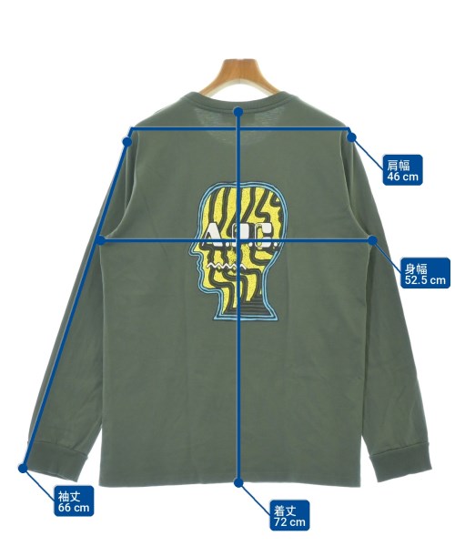 A.P.C.（アーペーセー）Tシャツ・カットソー 緑 サイズ:L メンズ/2200713092035