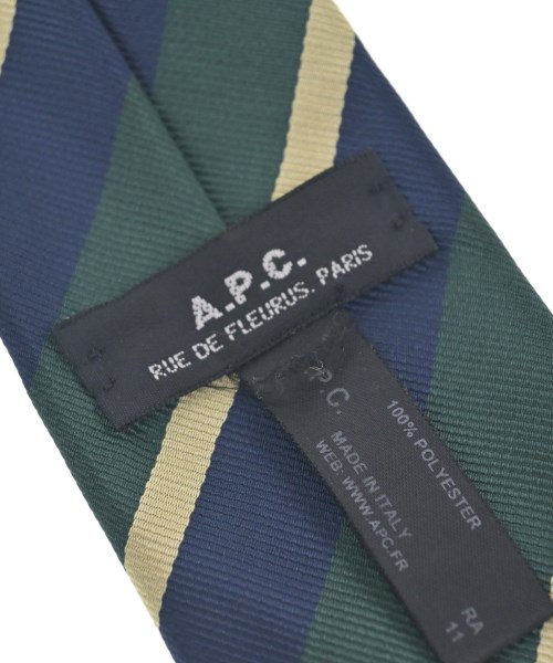 A.P.C.（アーペーセー）ネクタイ 緑 サイズ:- メンズ/2200713677041