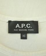 A.P.C.（アーペーセー）Tシャツ・カットソー 白 サイズ:XS メンズ/2200713882261