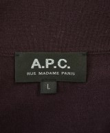 A.P.C.（アーペーセー）ニット・セーター 紫 サイズ:L メンズ/2200714113029