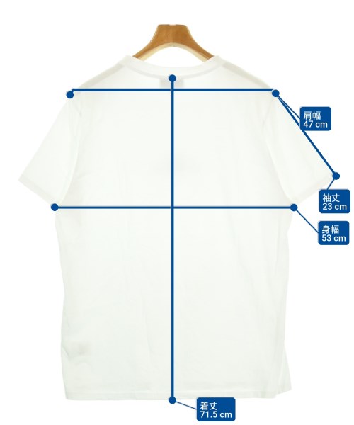 A.P.C.（アーペーセー）Tシャツ・カットソー 白 サイズ:L メンズ/2200714113043