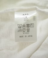 A.P.C.（アーペーセー）Tシャツ・カットソー 白 サイズ:L メンズ/2200714113043