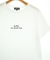 A.P.C.（アーペーセー）Tシャツ・カットソー 白 サイズ:L メンズ/2200714113043
