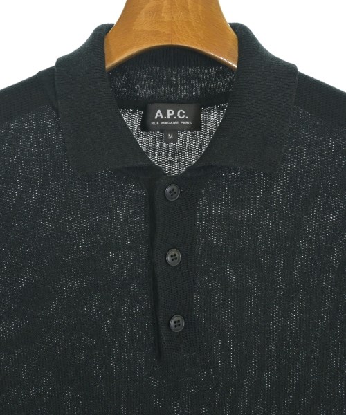 A.P.C.（アーペーセー）ニット・セーター 黒 サイズ:M メンズ/2200714213101