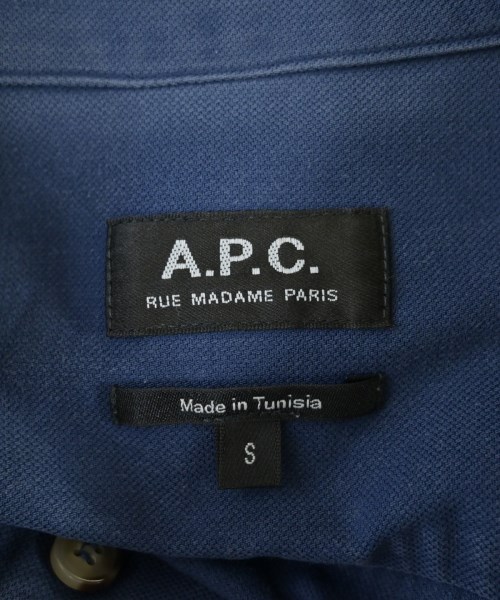 A.P.C.（アーペーセー）カジュアルシャツ 紺 サイズ:S メンズ/2200714879048