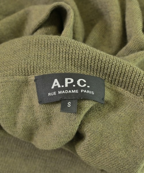 A.P.C.（アーペーセー）ニット・セーター カーキ サイズ:S メンズ/2200714961057