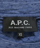 A.P.C.（アーペーセー）Tシャツ・カットソー 青 サイズ:XS メンズ/2200715281031