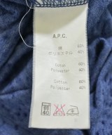 A.P.C.（アーペーセー）Tシャツ・カットソー 青 サイズ:XS メンズ/2200715281031