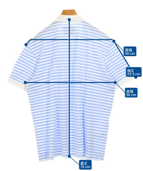 A.P.C.（アーペーセー）ポロシャツ 青 サイズ:L メンズ/2200715568248