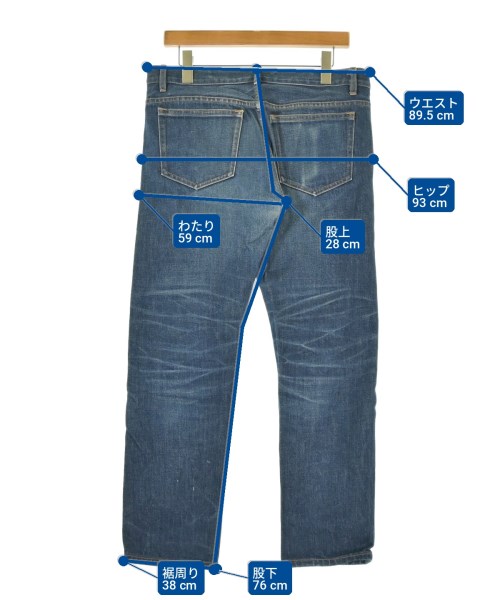 A.P.C.（アーペーセー）デニムパンツ 青 サイズ:32(L位) メンズ/2200711365216