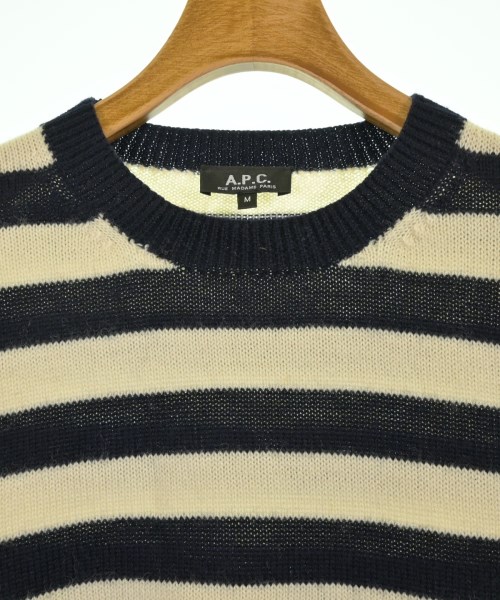 A.P.C.（アーペーセー）ニット・セーター 白 サイズ:M メンズ/2200713549010