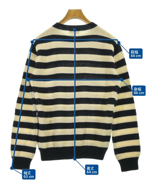 A.P.C.（アーペーセー）ニット・セーター 白 サイズ:M メンズ/2200713549010