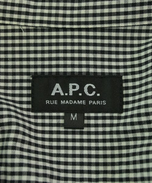 A.P.C.（アーペーセー）カジュアルシャツ 黒 サイズ:M メンズ/2200718913038