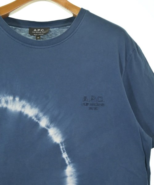 A.P.C.（アーペーセー）Tシャツ・カットソー 青 サイズ:M メンズ/2200716103059