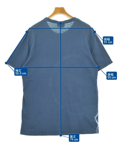 A.P.C.（アーペーセー）Tシャツ・カットソー 青 サイズ:M メンズ/2200716103059