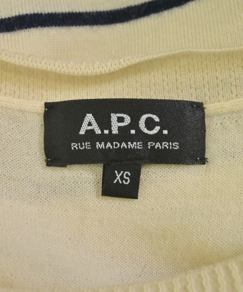 A.P.C.（アーペーセー）ニット・セーター 白 サイズ:XS メンズ/2200719702334