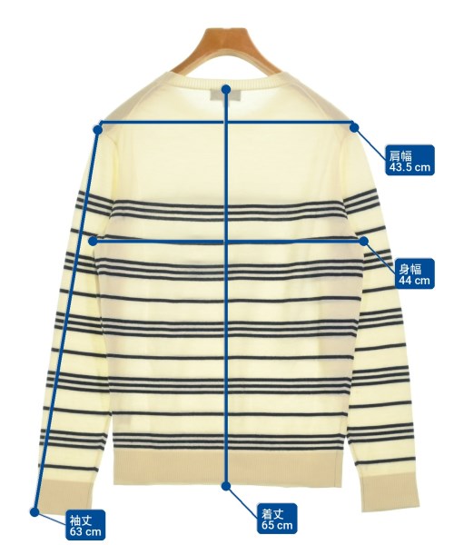 A.P.C.（アーペーセー）ニット・セーター 白 サイズ:XS メンズ/2200719702334
