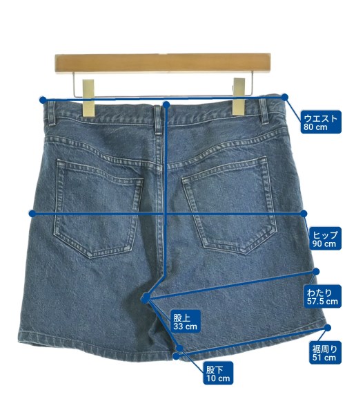 A.P.C.（アーペーセー）ショートパンツ 青 サイズ:S メンズ/2200719702358