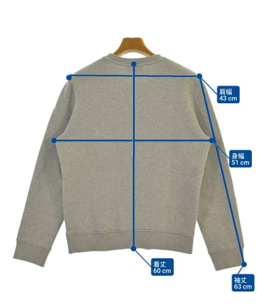 A.P.C.（アーペーセー）スウェット グレー サイズ:S メンズ/2200645642032