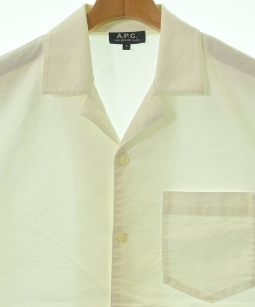 A.P.C.（アーペーセー）カジュアルシャツ 白 サイズ:S メンズ/2200644694056