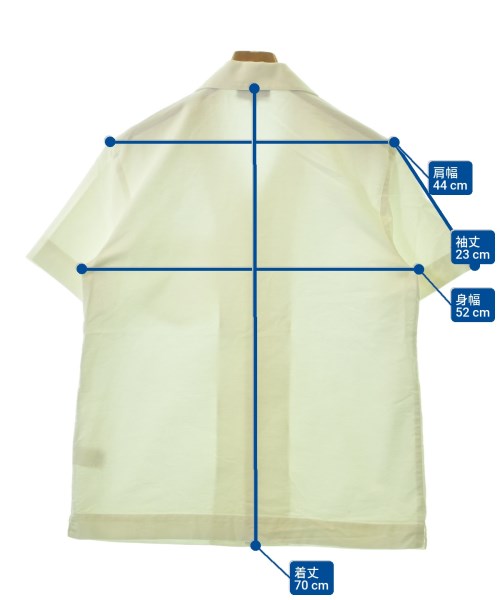 A.P.C.（アーペーセー）カジュアルシャツ 白 サイズ:S メンズ/2200644694056