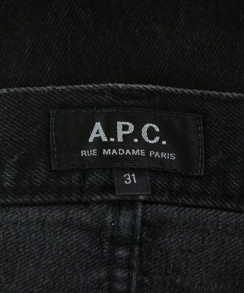 A.P.C.（アーペーセー）デニムパンツ 黒 サイズ:31(M位) メンズ/2200645937145