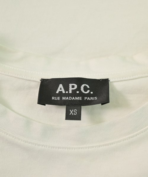 A.P.C.（アーペーセー）Tシャツ・カットソー 白 サイズ:XS メンズ/2200645948035