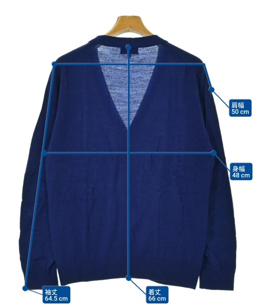 A.P.C.（アーペーセー）カーディガン 青 サイズ:L メンズ/2200646102467