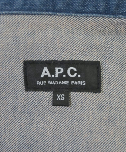A.P.C.（アーペーセー）デニムジャケット 紺 サイズ:XS メンズ/2200632460021