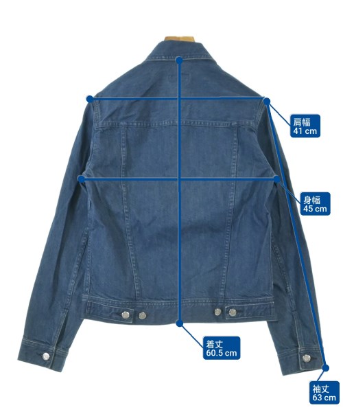 A.P.C.（アーペーセー）デニムジャケット 紺 サイズ:XS メンズ/2200632460021